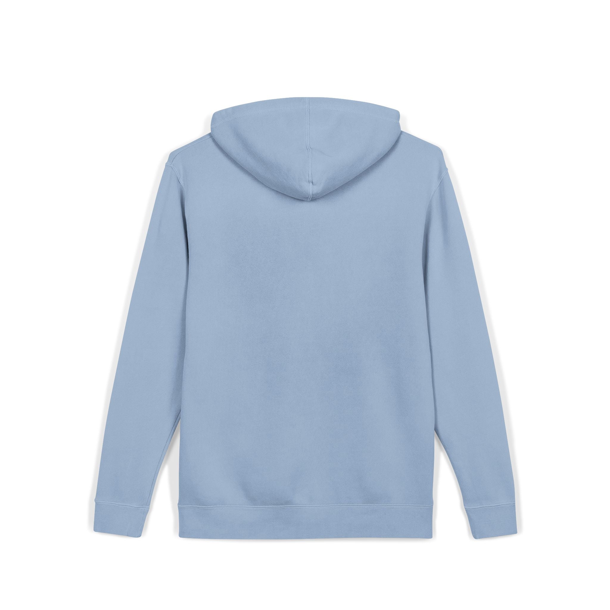 Comfortable Unisex Pigment-Dyed Hoodie with "Cat Nap" Embroidery