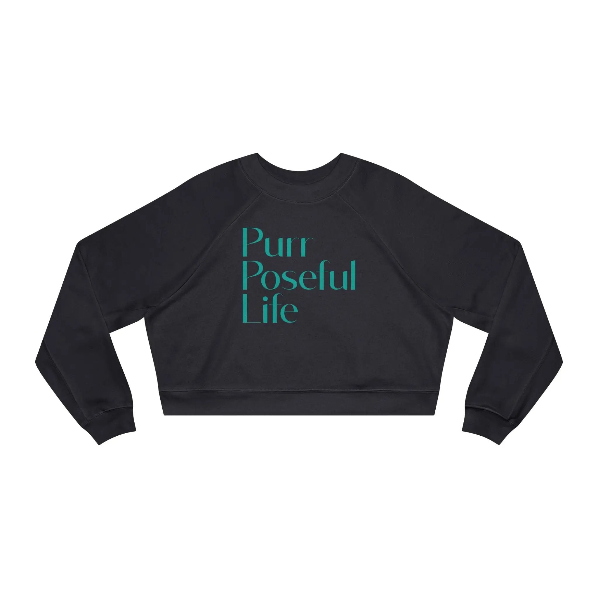 Women's Cropped Fleece Pullover Printify