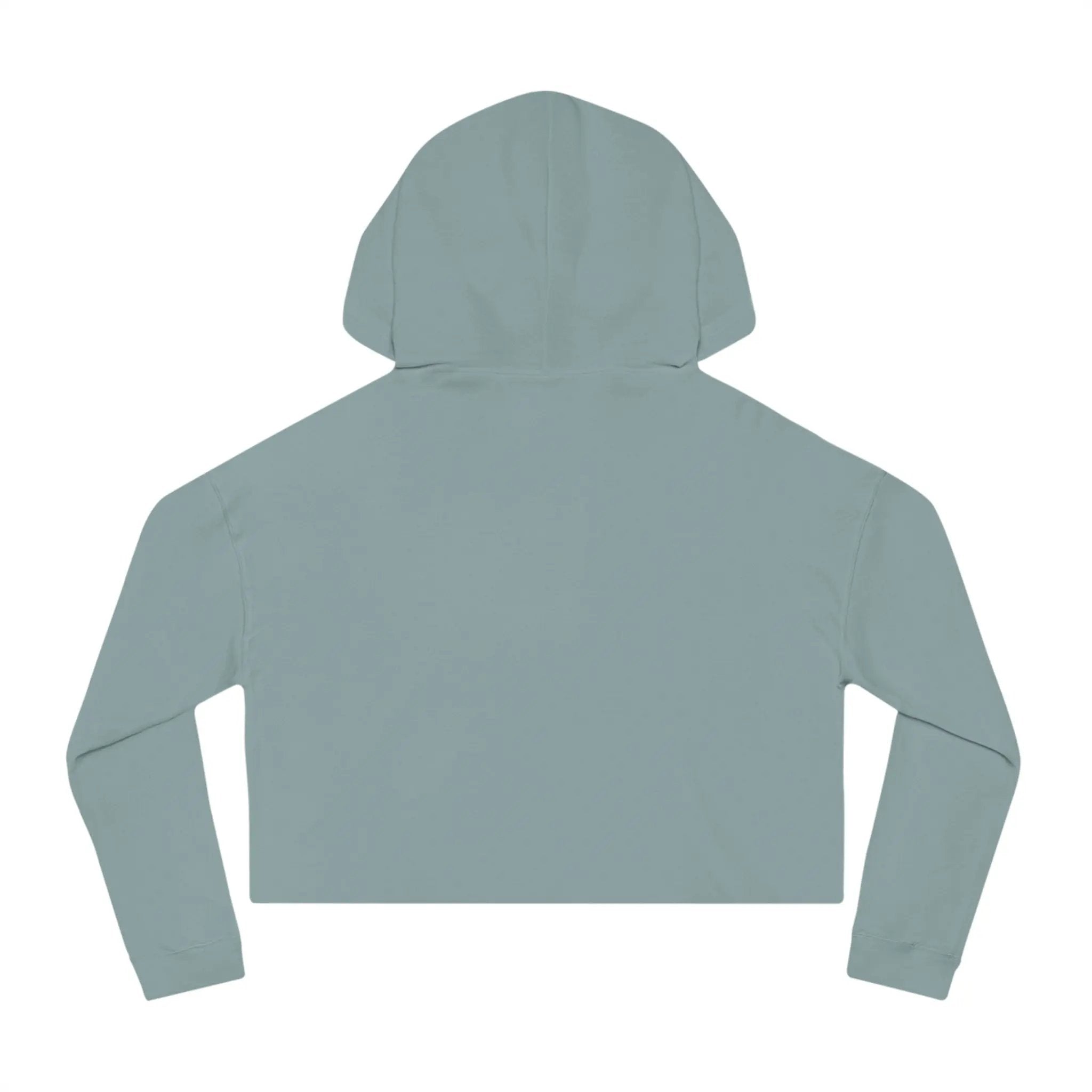 Chic Kitty Women's Cropped Hoodie - Stylish & Cozy Sweatshirt for Cat Lovers Printify