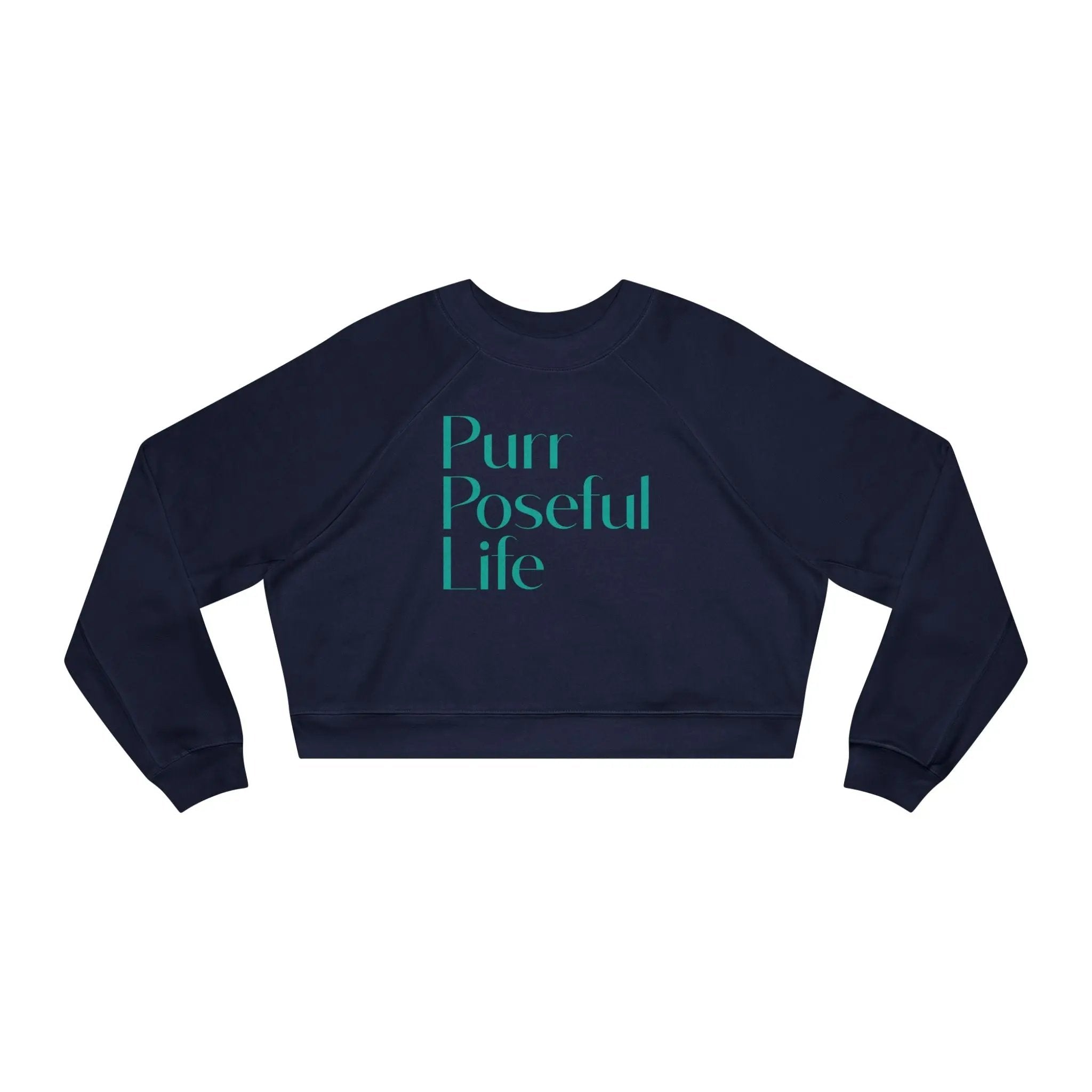 Women's Cropped Fleece Pullover Printify