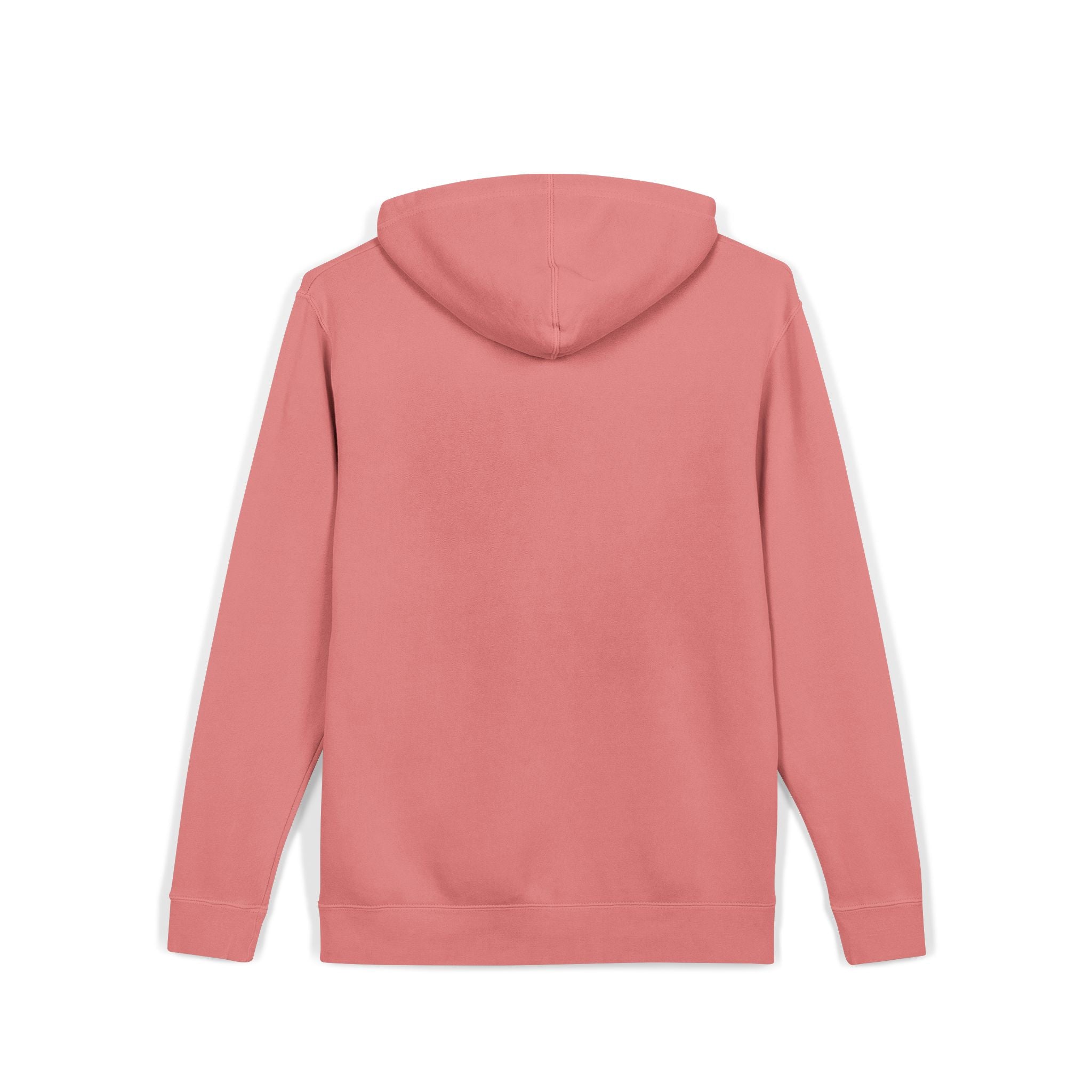 Comfortable Unisex Pigment-Dyed Hoodie with "Cat Nap" Embroidery