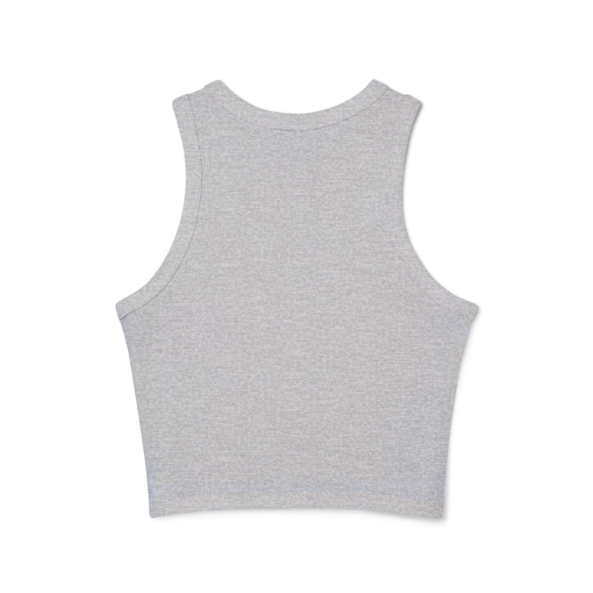 Fur Real Women's Micro Rib Racer Tank Top - Cute Casual Summer Top
