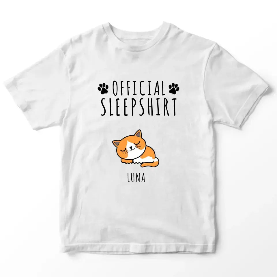 Custom Personalized Official Sleepshirt - Chic Kitty