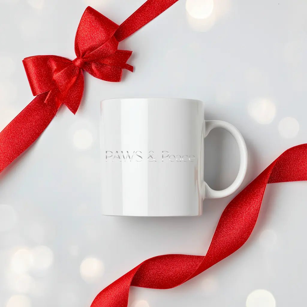 Paws & Peace Ceramic Mug - Chic Kitty