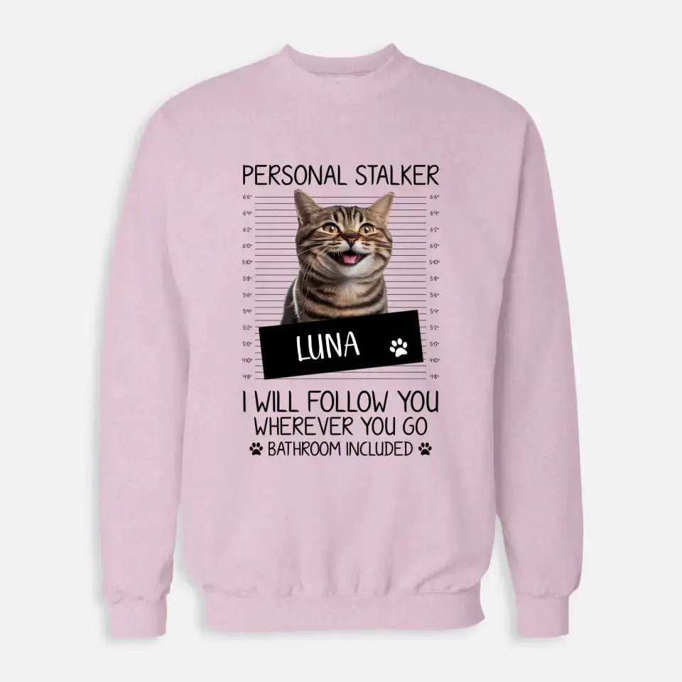Personalised Cat Stalker Sweatshirt - Chic Kitty