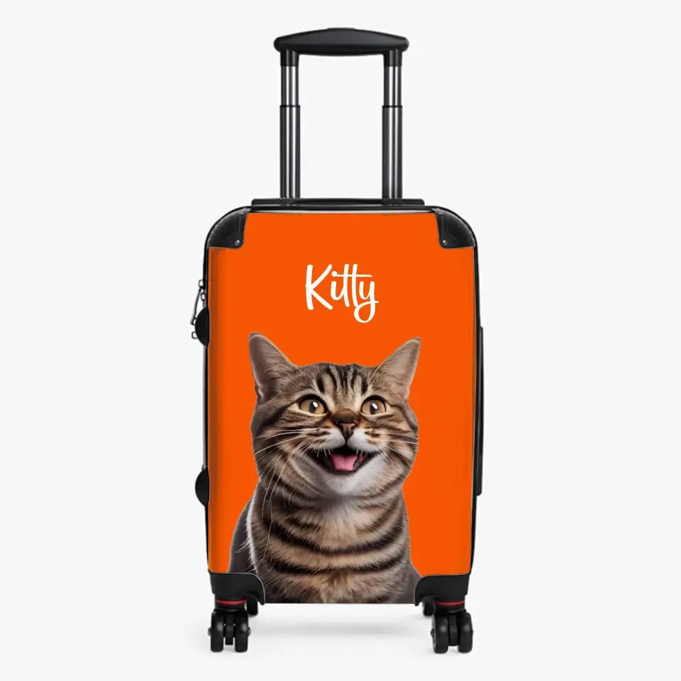 Personalised Cat Suitcase - Chic Kitty