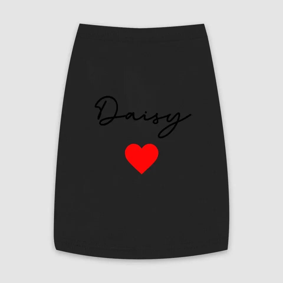 Personalized Cat Name Tank Top - Chic Kitty