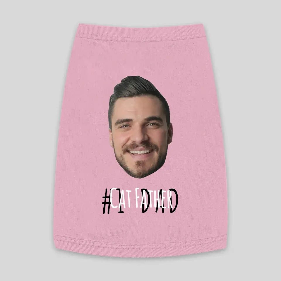 Personalized Photo Cat Tank Top - Chic Kitty