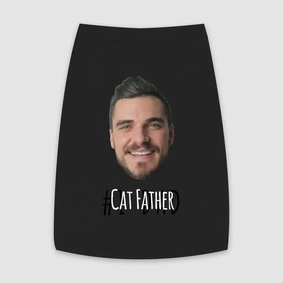 Personalized Photo Cat Tank Top - Chic Kitty