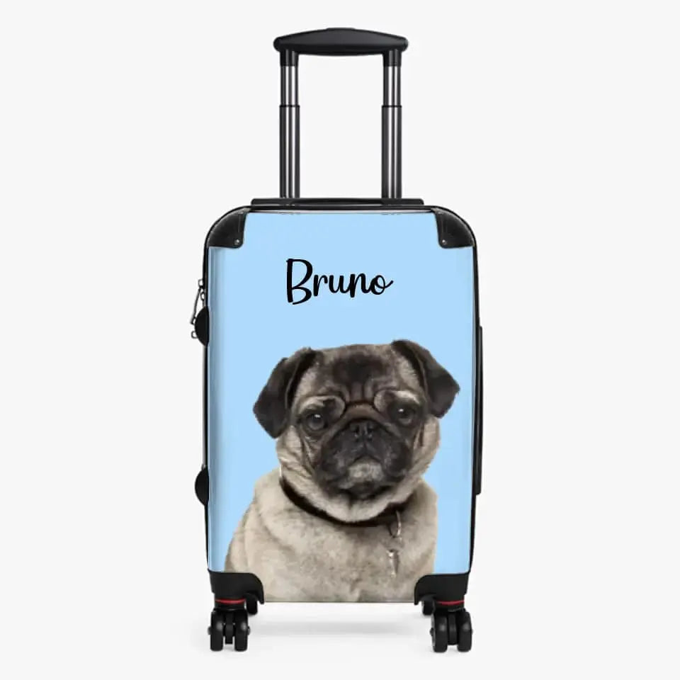 Personalised Suitcase - Chic Kitty