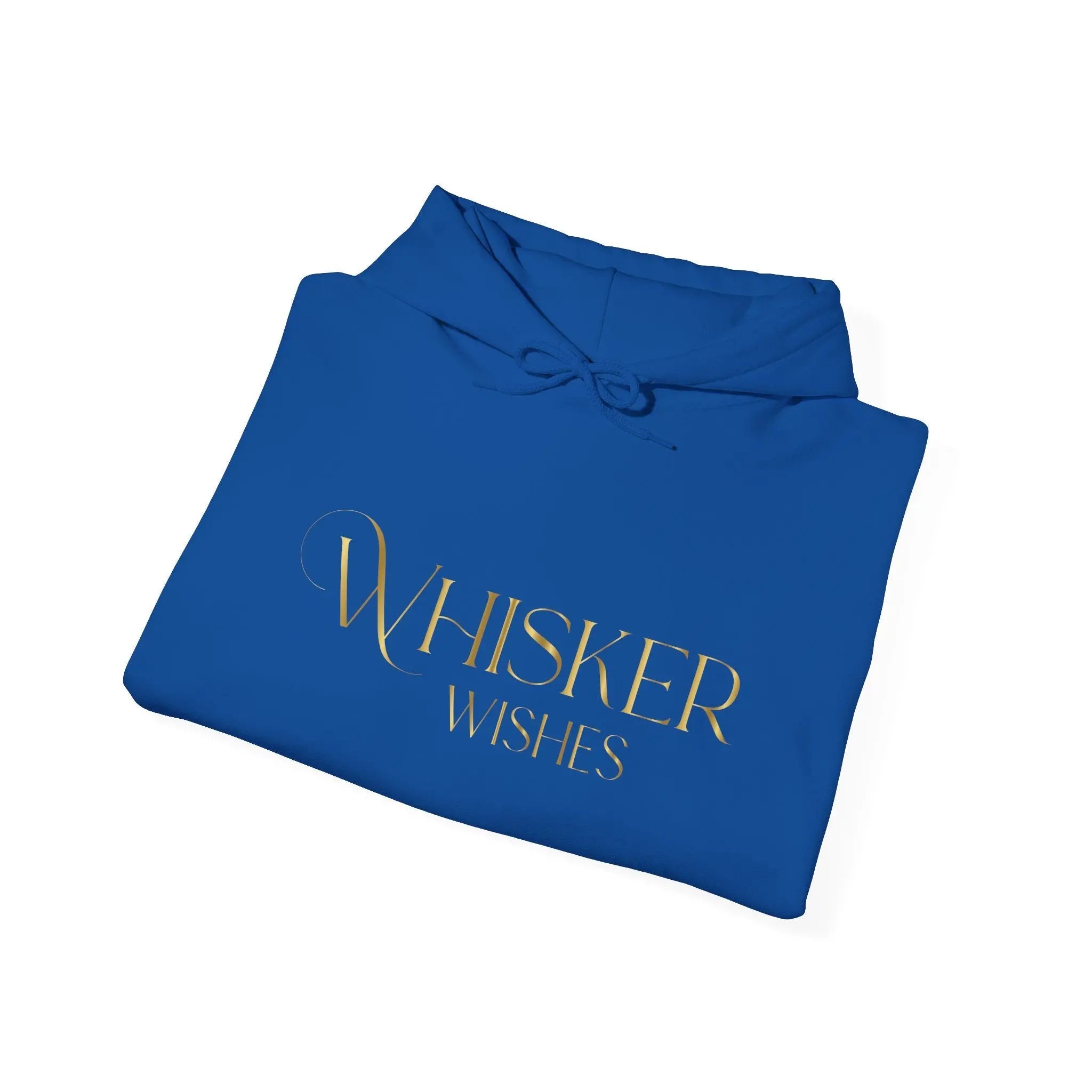 Whisper Wishes Hoodie — Elegant Gold Script Pullover - Chic Kitty