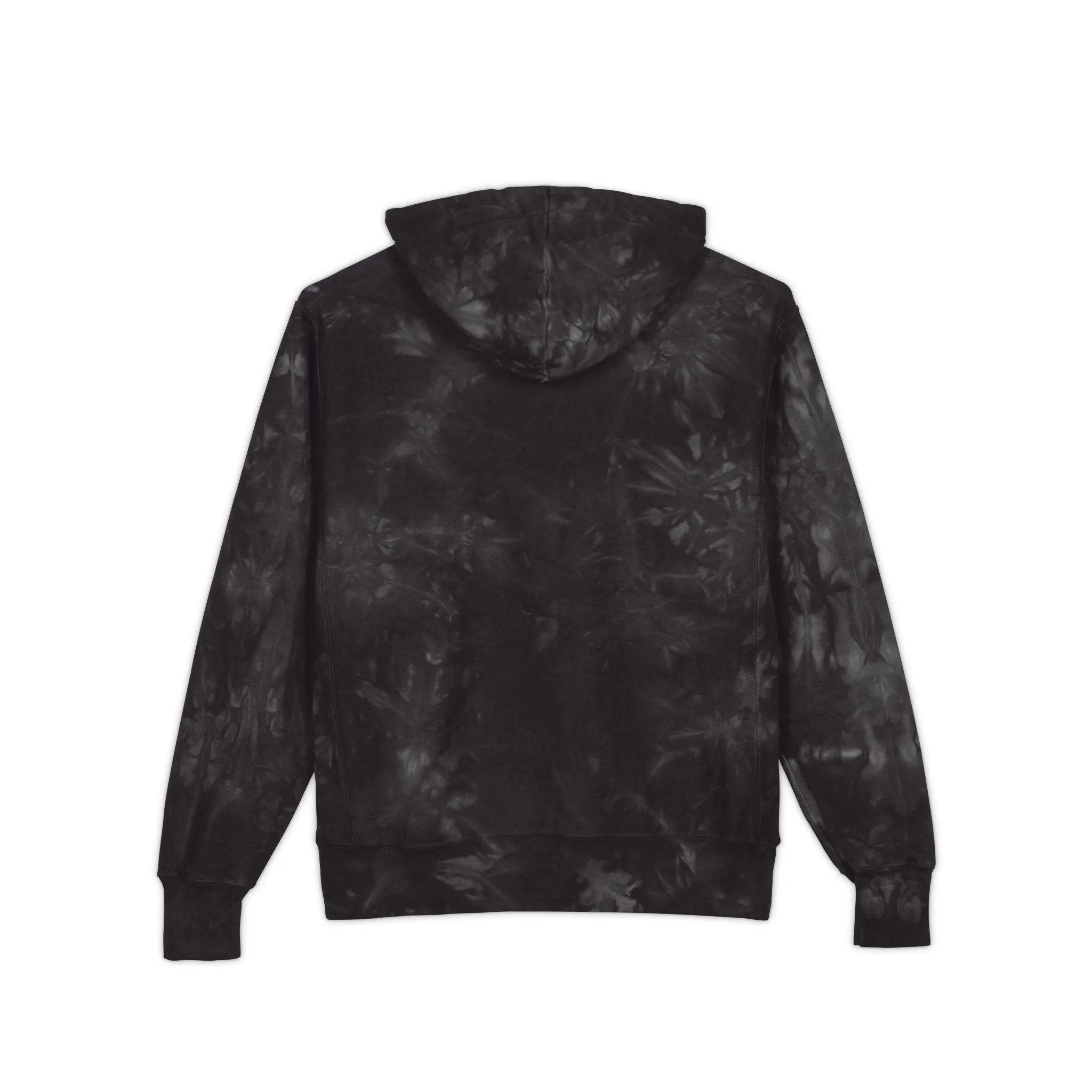 Unisex Tie-Dye Champion Hoodie with Embroidered Design - Stylish & Comfortable Printify
