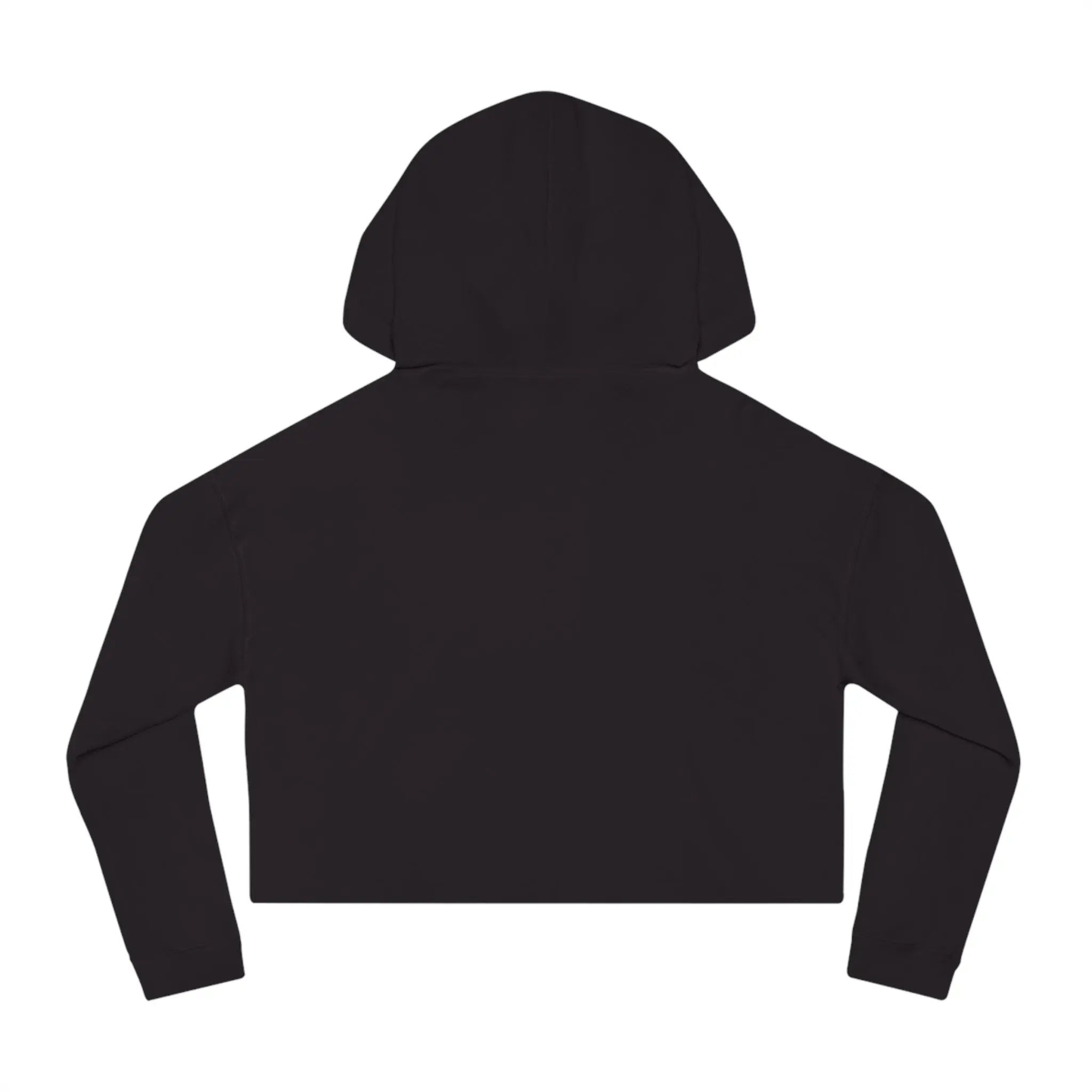 Chic Kitty Women's Cropped Hoodie - Stylish & Cozy Sweatshirt for Cat Lovers Printify