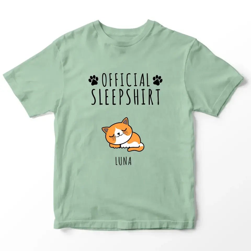 Custom Personalized Official Sleepshirt - Chic Kitty