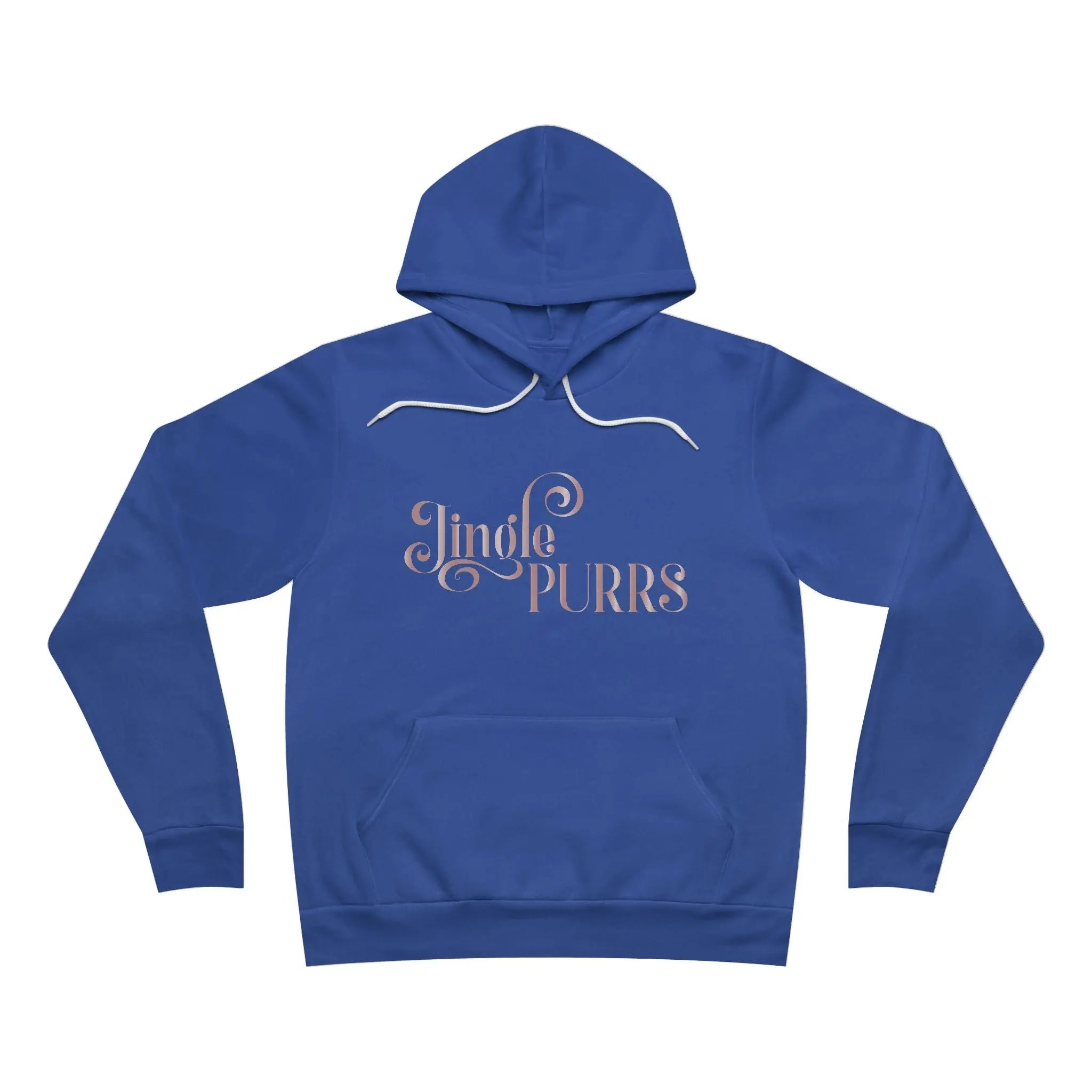 Hoodie — 'Jingle Purrs' Cozy Cat Christmas Pullover - Chic Kitty