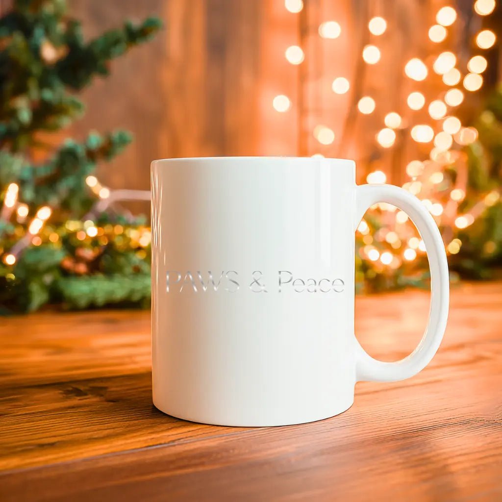 Paws & Peace Ceramic Mug - Chic Kitty