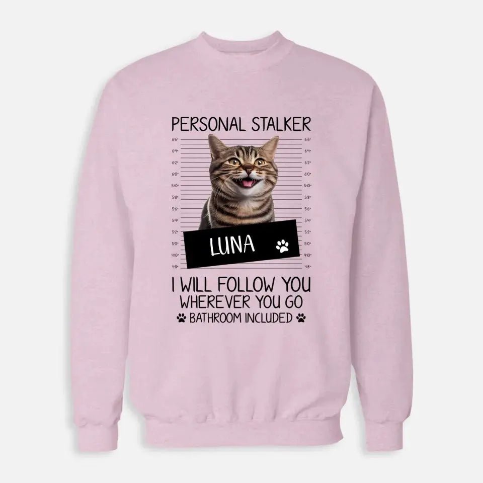 Personalised Cat Stalker Sweatshirt - Chic Kitty