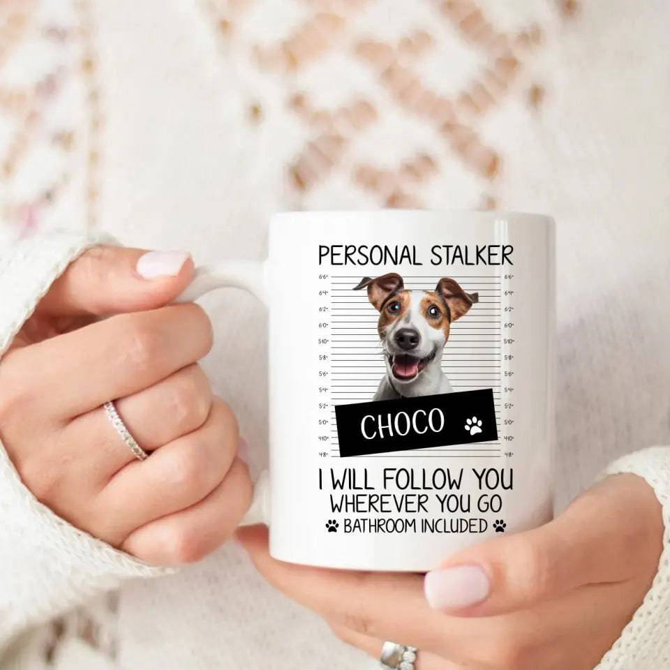 Personalised Pet Stalker Mug - Chic Kitty