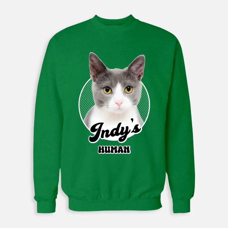 Cat's Human Shirt - Personalized Cat Sweatshirt