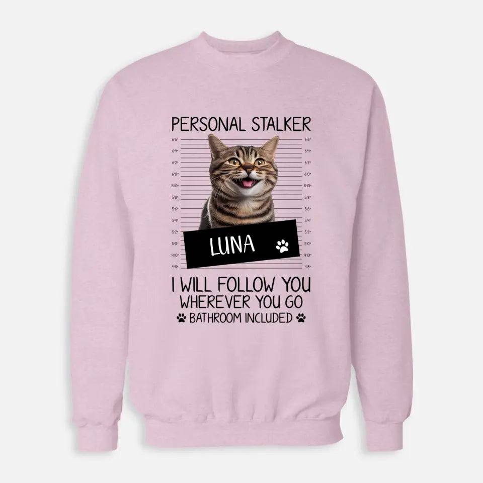 Customized Cat Stalker Sweatshirt - Chic Kitty