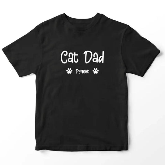 Personalized Gifts for Dad - Cat Dad Shirt - Chic Kitty