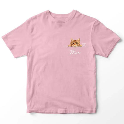 Custom Valentine T-Shirt - Gift for Cat Mom