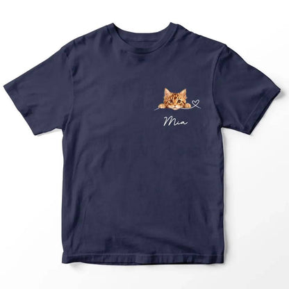 Custom Valentine T-Shirt - Gift for Cat Mom