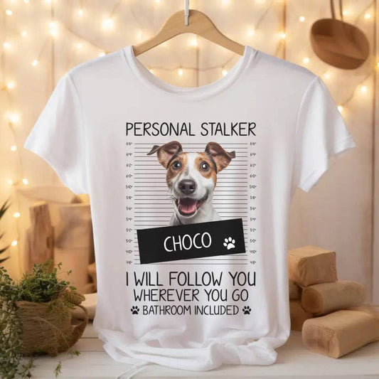 Personalised Pet Stalker T-Shirt - Chic Kitty