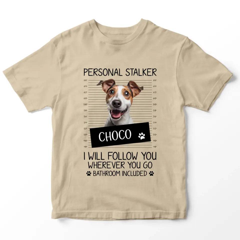 Personalised Pet Stalker T-Shirt - Chic Kitty