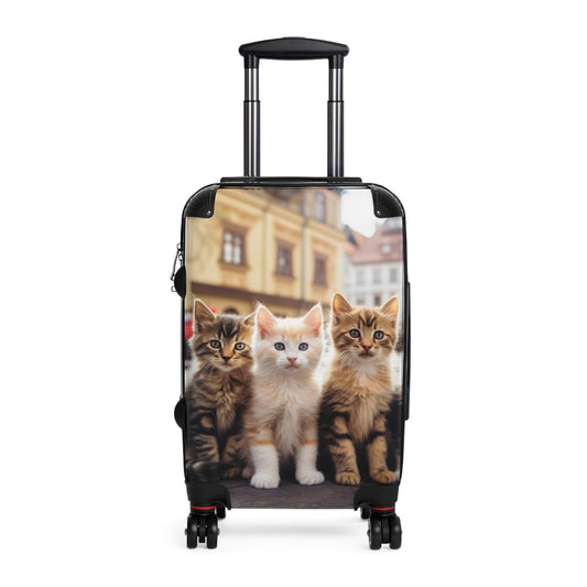 Travel Essentials at Best Price - Custom Feline Suitcase in USA